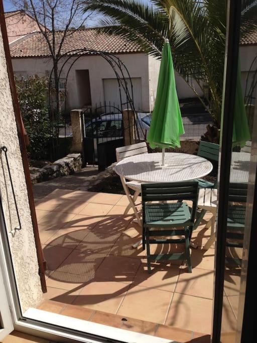 Appartement Beau F2 Rdc Entier 40M2 Calme Terrasse Jardin Parking Gratuit Sur Place à Montpellier Extérieur photo