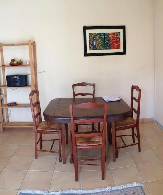 Appartement Beau F2 Rdc Entier 40M2 Calme Terrasse Jardin Parking Gratuit Sur Place à Montpellier Extérieur photo